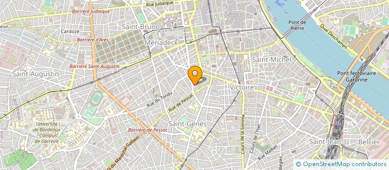 localisation de l'entreprise LABOUTIQUEFACILE.COM à BORDEAUX