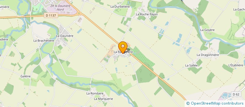 localisation de l'entreprise LABOUYE à MONTAIGU-VENDEE