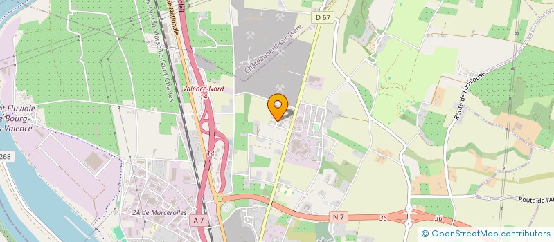 localisation de l'entreprise LABOVAL SCOP SARL à BOURG-LES-VALENCE