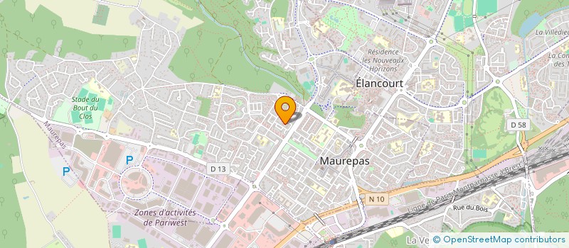 localisation de l'entreprise LABPHILCO  MAUREPAS