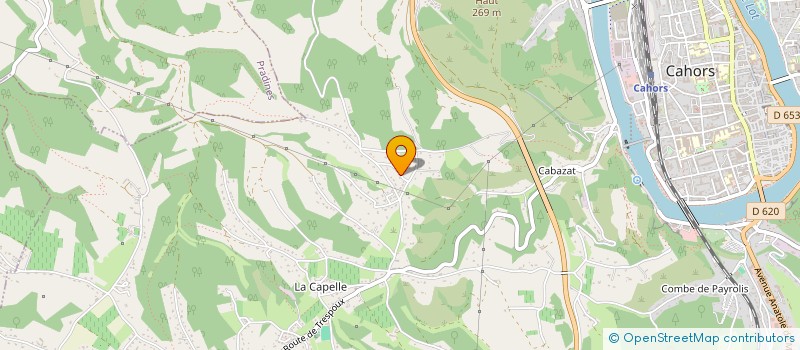 localisation de l'entreprise LABPIER  CAHORS