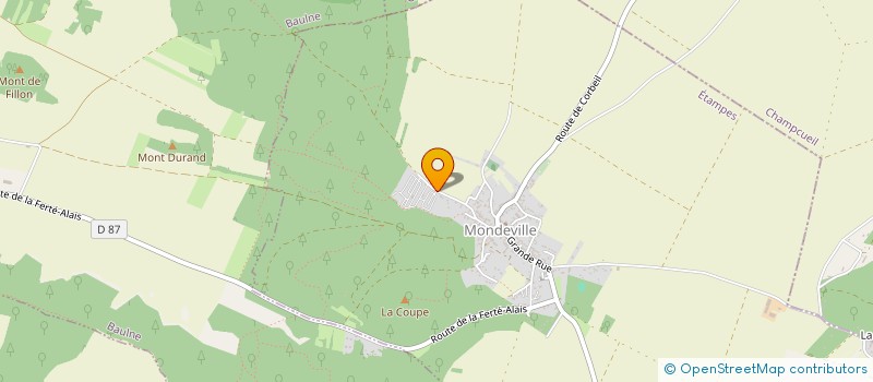 localisation de l'entreprise LABRADION  MONDEVILLE