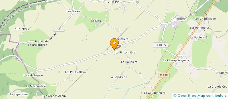 localisation de l'entreprise LABRADORINETTE à VAUPILLON
