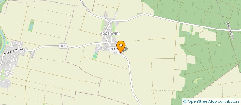 localisation de l'entreprise LABRAFAMILY  APPENWIHR