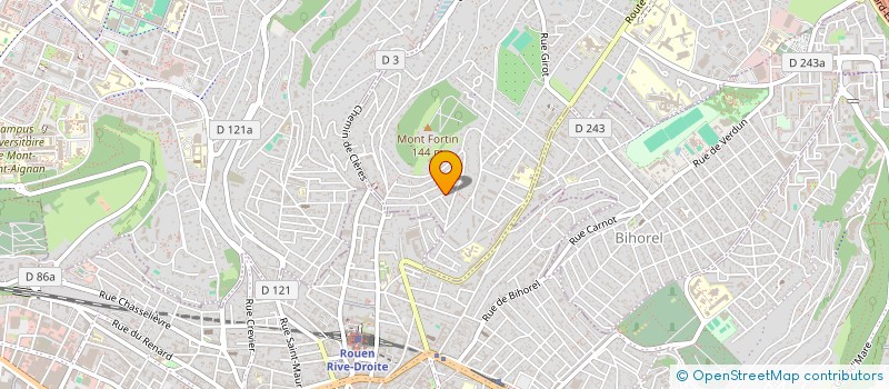 localisation de l'entreprise LABRASSE STELLA 1073  MONT-SAINT-AIGNAN