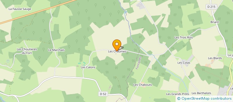 localisation de l'entreprise LABRICOOP  MEZILLES