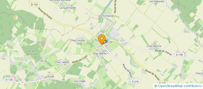 localisation de l'entreprise LABRIEUX FRERES  RETAUD