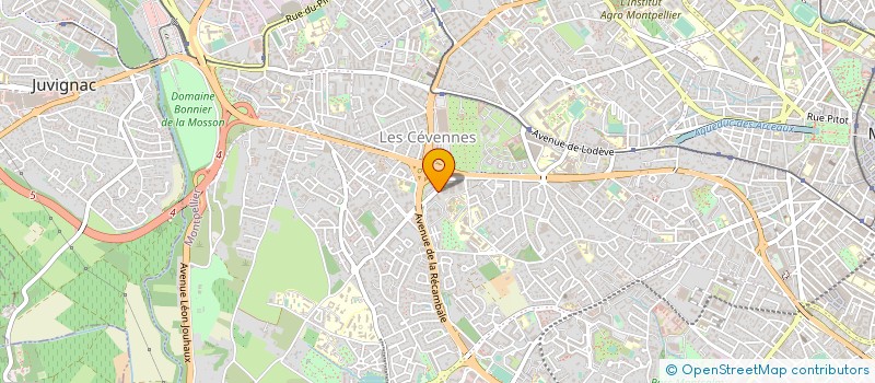 localisation de l'entreprise LABRIGADE à MONTPELLIER
