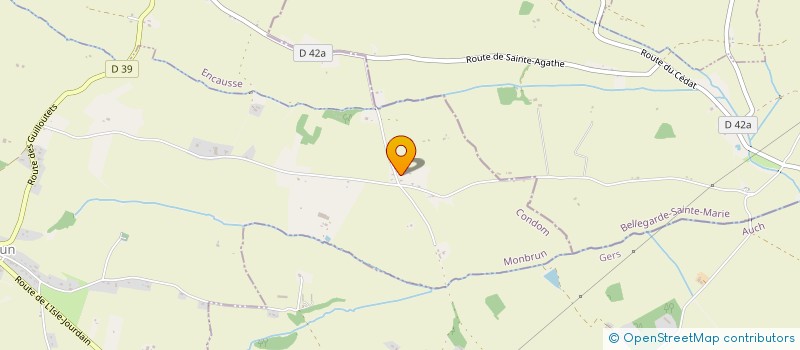 localisation de l'entreprise LABRIPIERRE  MONBRUN