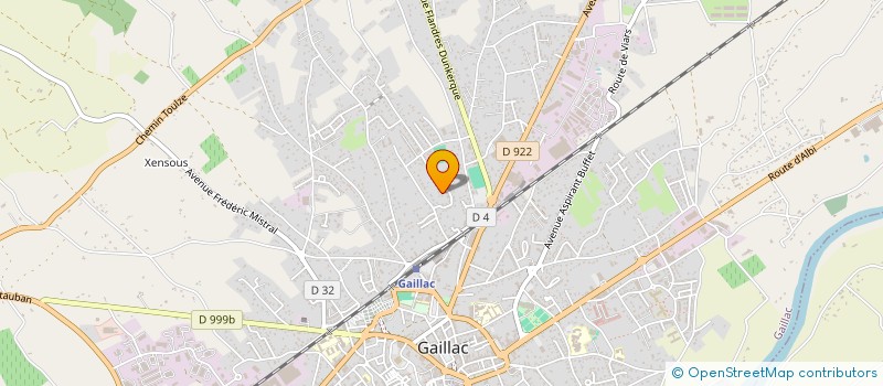 localisation de l'entreprise LABRIQUEBUS81 (LBB81)  GAILLAC
