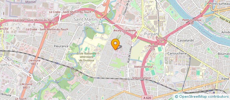 localisation de l'entreprise LABRO AND CO  TOULOUSE