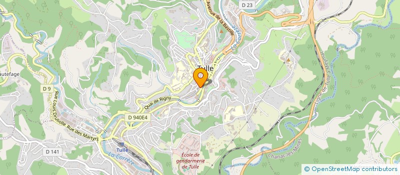 localisation de l'entreprise LABRO TAXI  CHAMEYRAT