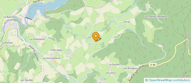 localisation de l'entreprise LABROSSE à RONNO