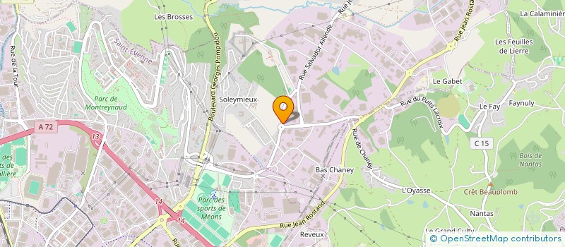 localisation de l'entreprise LABROSSE E2M DISTRIBUTION à GUILHERAND-GRANGES