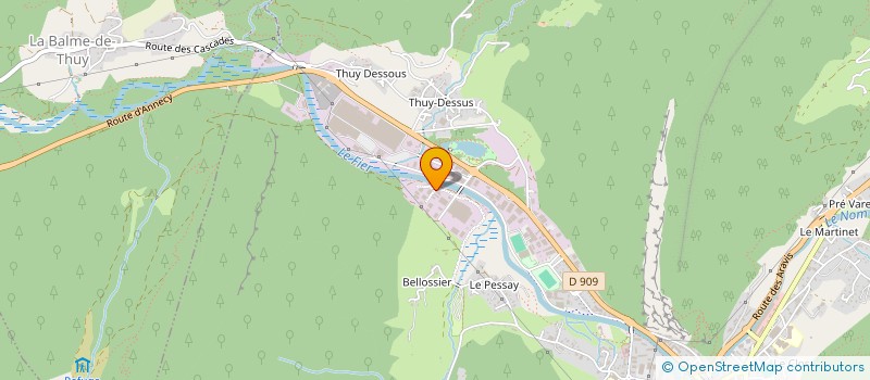 localisation de l'entreprise LABROSSE REMALEV  GUILHERAND-GRANGES