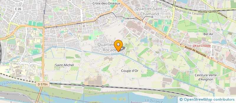 localisation de l'entreprise LABROT IMMO  AVIGNON