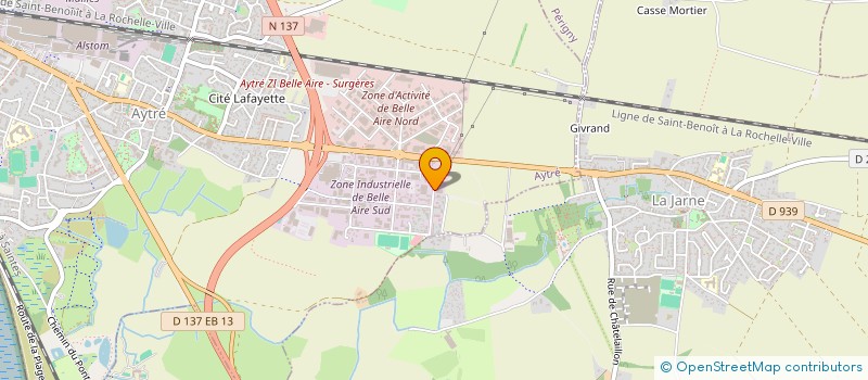 localisation de l'entreprise LABROUCHE ANTIQUAIRE DE MATERIAUX  AYTRE