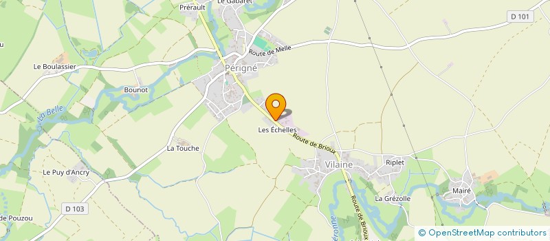 localisation de l'entreprise LABROUSSE à PERIGNE