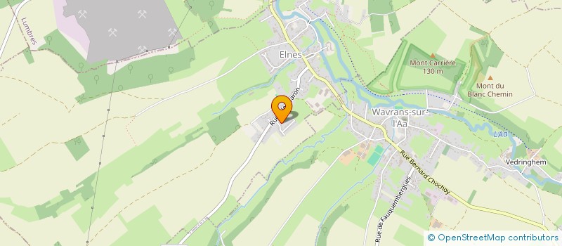 localisation de l'entreprise LABROY HOLDING  ELNES