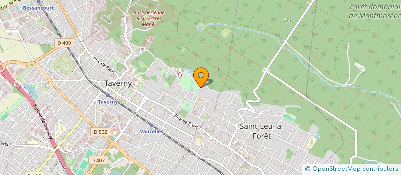 localisation de l'entreprise LABROYE CHATEAU  TAVERNY