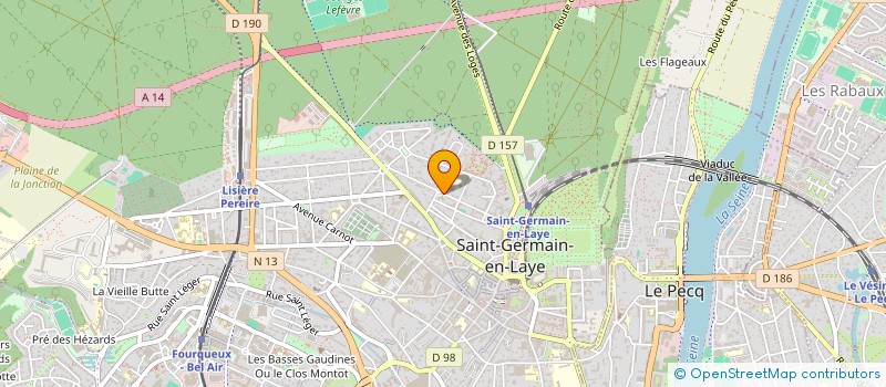 localisation de l'entreprise LABRUYERE24  SAINT-GERMAIN-EN-LAYE