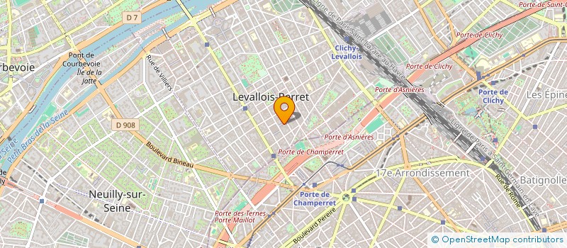 localisation de l'entreprise LABSOLDES à LEVALLOIS-PERRET