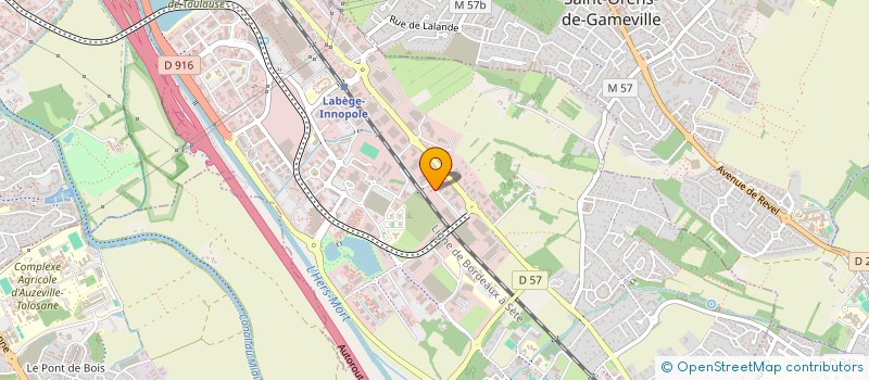 localisation de l'entreprise LABSTER à LABEGE