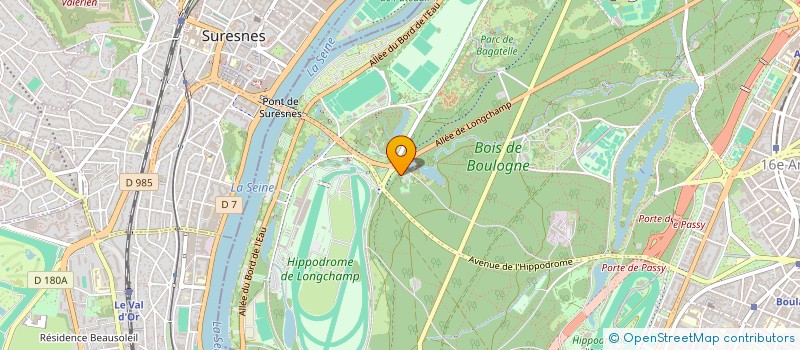 localisation de l'entreprise LABTROC SAS  PARIS