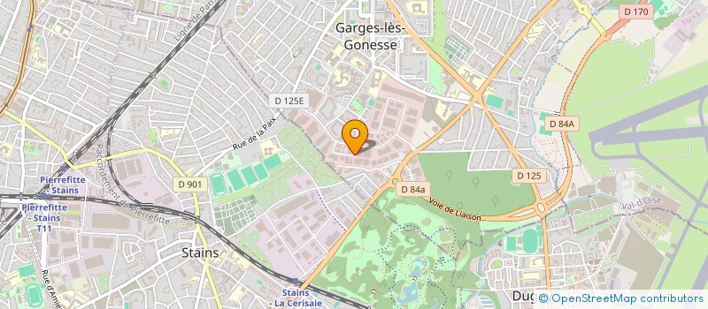 localisation de l'entreprise LABUANDRY à GARGES-LES-GONESSE