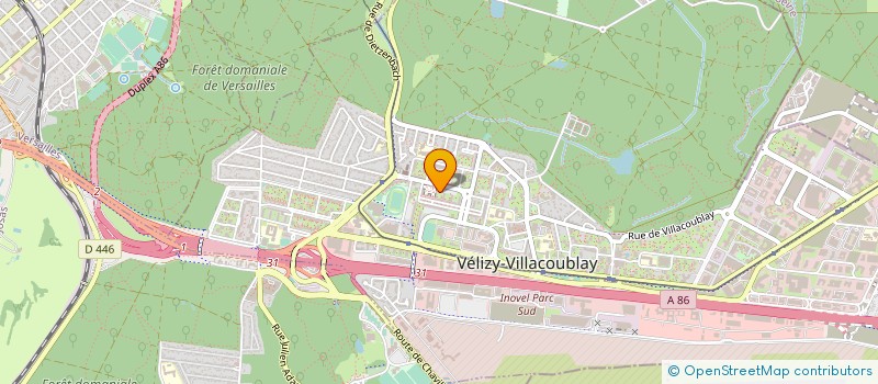 localisation de l'entreprise LABULLE à VELIZY-VILLACOUBLAY