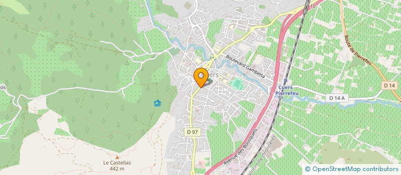 localisation de l'entreprise LABUNION à CUERS