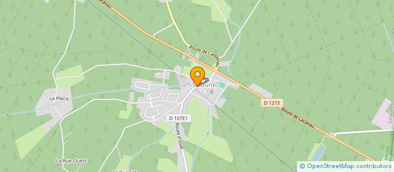 localisation de l'entreprise LABURTHE CARRELAGE  SALAUNES