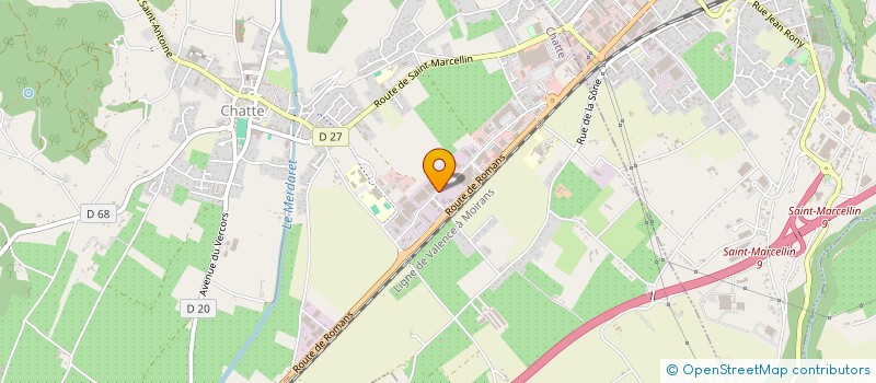 localisation de l'entreprise LABYRINTHE  CHATTE