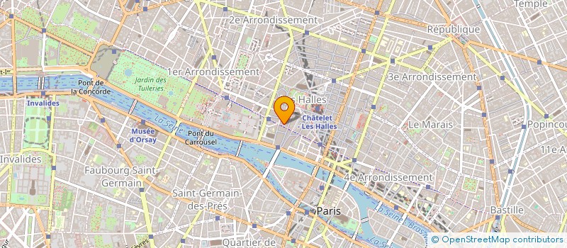 localisation de l'entreprise LABYRINTHE FILMS à PARIS