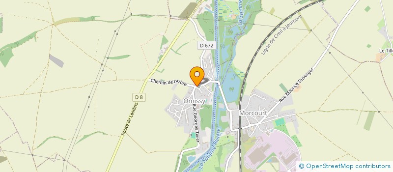 localisation de l'entreprise LAC  OMISSY