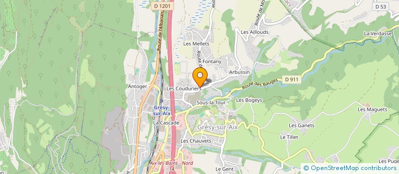 localisation de l'entreprise LAC CONSEIL à GRESY-SUR-AIX