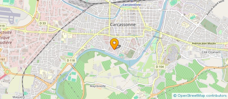 localisation de l'entreprise LAC DE TAURE à CARCASSONNE