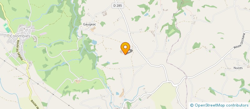 localisation de l'entreprise LAC DES PINS ENERGIE  COLOMBIES