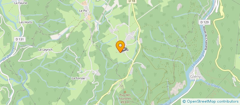 localisation de l'entreprise LAC'EVASION  SAINT-MARTIN-LA-MEANNE