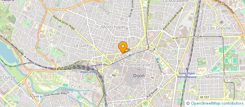 localisation de l'entreprise LAC FINANCE  DIJON