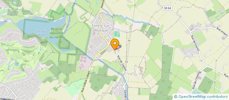 localisation de l'entreprise LAC IMMOBILIER  ANSTAING