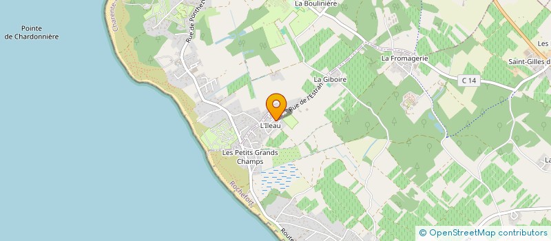 localisation de l'entreprise LAC LOISIRS ART ET CULTURE à SAINT-PIERRE-D OLERON