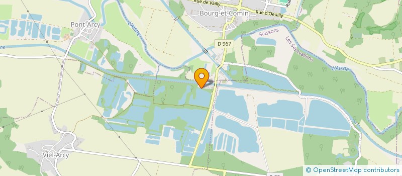 localisation de l'entreprise LAC LUNA FRANCE LIMITED  VIEL-ARCY