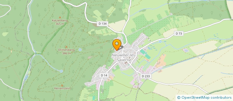 localisation de l'entreprise LAC SALONIQUE  NEUWILLER-LES-SAVERNE