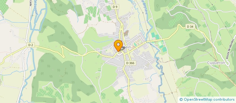 localisation de l'entreprise LACABANNE à MONEIN