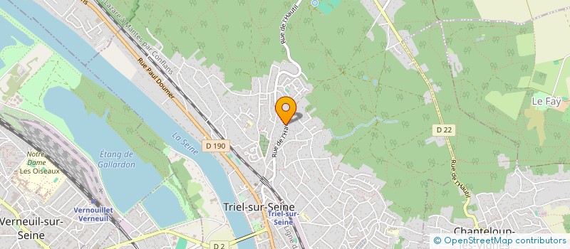 localisation de l'entreprise LACADIA  PARIS