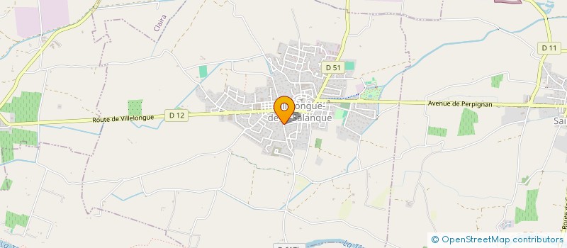 localisation de l'entreprise LACADOU  VILLELONGUE-DE-LA-SALANQUE