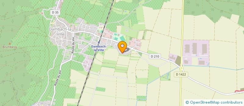 localisation de l'entreprise LACAHUTH  DAMBACH-LA-VILLE