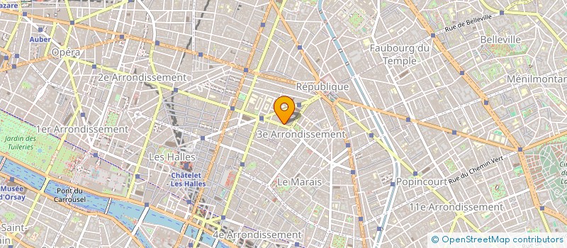 localisation de l'entreprise LACAILLE à PARIS