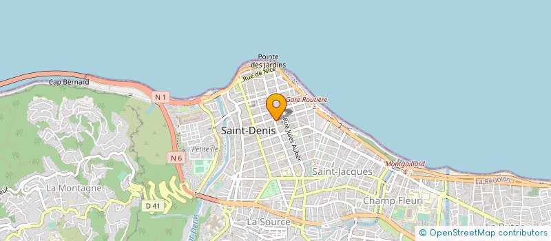 localisation de l'entreprise LACAILLE-MACE à SAINT-DENIS